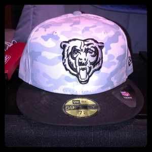 Camouflage New Era Chicago Bears Fitted Size 7 1/4